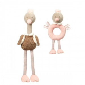 Набор игрушек BabyOno Ostrich McKnox Family, 2 шт.