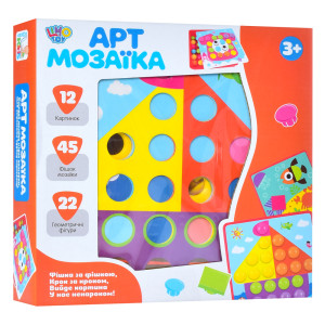 Мозаика с картинками Limo toy SK 0001 AB, 12 картинок