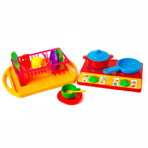 Набор посуды Бамсик Kids kitchen set