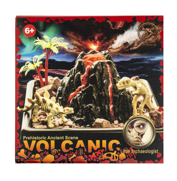 Набор для раскопок и опытов Volcanic Маленький археолог