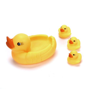 Игрушка для купания Уточки, резиновые, 4 шт.