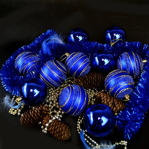 Набор елочных игрушек 88350-6 Шарики, диаметр 6 см, 30 шт.