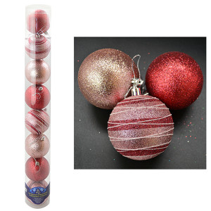 Набор елочных игрушек 88314 Шарики, размеры в ассортименте
