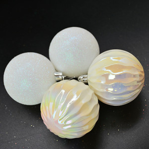 Набор елочных игрушек 88366-88369-88384 Шарики, размеры в ассортименте