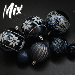 Набор елочных игрушек 9340 Шарики, диаметр 8 см, 32 шт.