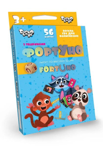 Игра настольная Danko Toys ФортУно, 56 карточек, с 3 лет