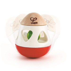 Неваляшка Hape E0016 звенящая, деревянная