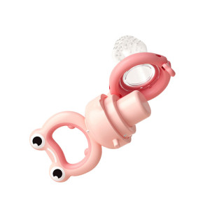 Ниблер силиконовый BabyOno Frog, 2 насадки