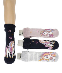 Носки для девочки Arti Kids Единорог, махра, 1-4 лет