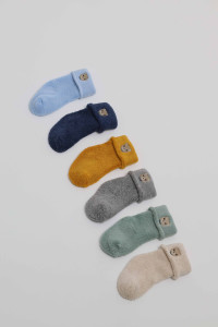 Носки детские Arti Baby Midye Медведь, махровые, 0-24 м