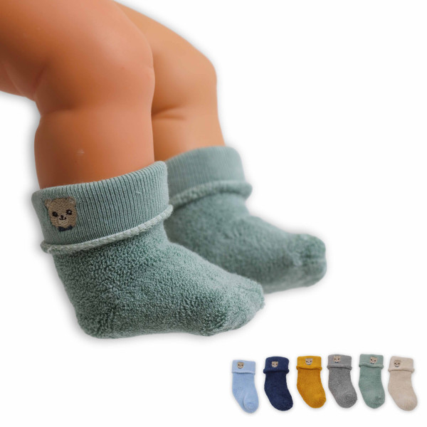 Носки детские Arti Baby Midye Медведь, махровые, 0-24 м
