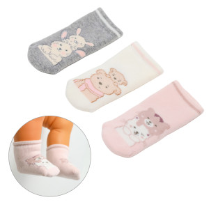 Носки махровые Arti Baby Minibi Животные, махровые, 0-18 м