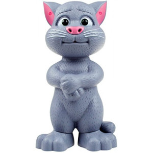 Игрушка развивающая 47943 Кот Том, сенсорная, повторюшка, 30см