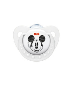 Пустышка NUK Trendline Disney Микки Маус, силикон, анатомическая, 0m+