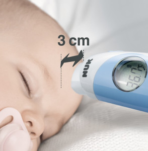 Термометр бесконтактный NUK Baby Thermometer Flash, инфракрасный, электронный