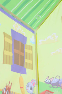 Палатка игровая Мой дом, с каркасом, 105х93х69см