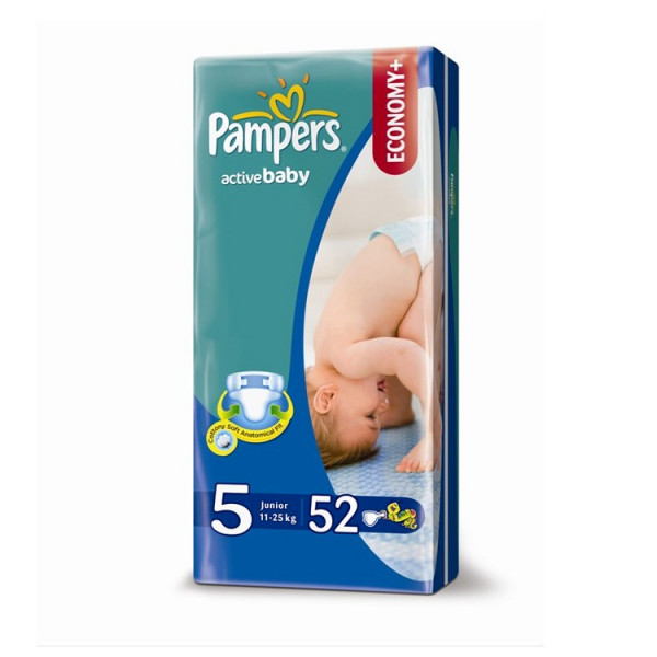 Подгузники Pampers Active Baby №5 (11-16кг) 54шт.