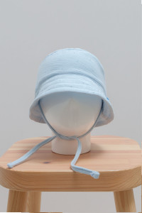 Панама для мальчика Caramell  Nini Cotton, муслин, 1-12 м
