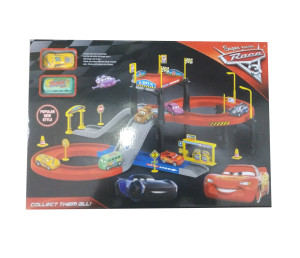 Парковка Тачки 44782, 2 машинки