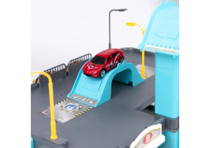 Парковка Parking, 2 этажа, 4 машинки, 91 дет