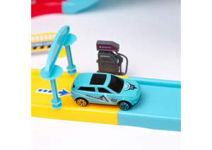 Парковка Parking, 2 этажа, 4 машинки, 91 дет