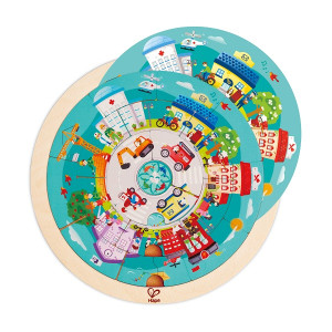 Пазлы деревянные Hape E1624 Город профессий