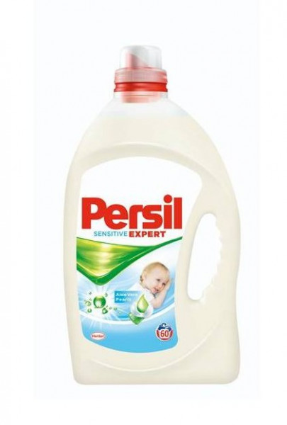 Гель для стирки детского белья Persil Expert Sensitivе Aloe Vera (Австрия), 60 стирок, 4 л