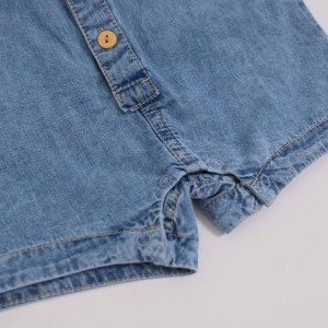 Песочник для мальчика Caramell Denim Boy, джинсовый, 3-18 м