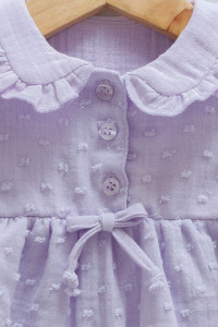 Песочник для девочки Caramell Cotton Garden, муслин, 1-12 м