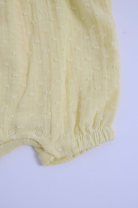 Песочник для девочки Caramell Cotton Garden, муслин, 1-12 м