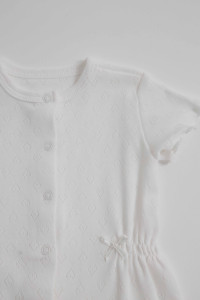 Песочник для девочки Caramell  Summer Natural, трансферная рибана, 0-9 м