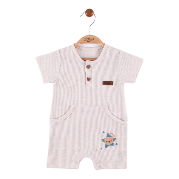Песочник детский Bobby Baby Stars, унисекс, пике, 3-18 м