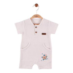 Песочник детский Bobby Baby Stars, унисекс, пике, 3-18 м