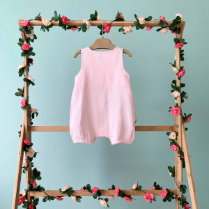 Песочник для девочки Caramell Natural Girl, муслин, 1-12 м