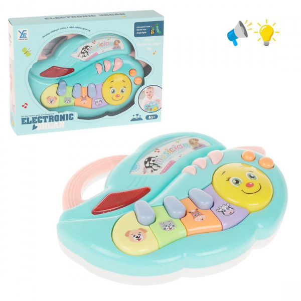 Игрушка музыкальная Пианино Гусеница 44528
