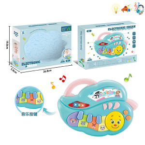 Игрушка музыкальная Пианино Гусеница 44528