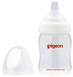 Бутылочка для кормления Pigeon Peristaltic +, с широким горлышком, пластик, 160мл