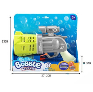 Пистолет для пускания мыльных пузырей Essa Toys P81398 Револьвер со светом
