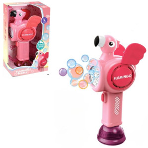 Пистолет для пускания мыльных пузырей Essa Toys Фламинго/Динозавр