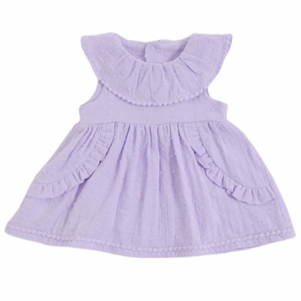 Платье для девочки Caramell Cotton Garden, муслин, 1-12 м