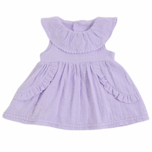 Платье для девочки Caramell Cotton Garden, муслин, 1-12 м