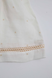Платье для девочки Caramell Linen Girl, с повязкой, лён, 3-18 м