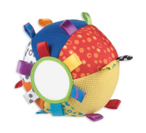 Погремушка Playgro Музыкальный шарик, мягкая