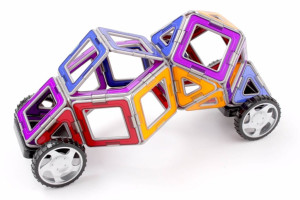 Конструктор магнитный Play Smart 2426, игровой набор, 16 деталей