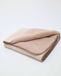 Плед детский Caramell Basic, зимний, муслин/велсофт, 85х90 см