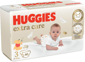 Подгузники Huggies Extra Care №3 (6-10кг), 40 шт.
