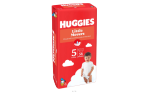 Подгузники Huggies Ultra Comfort №5 (11-25 кг) 58шт., унисекс