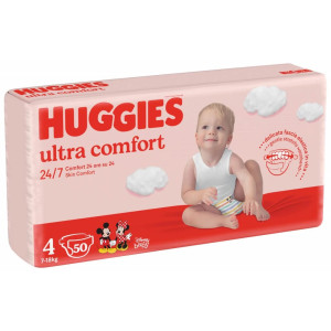 Подгузники Huggies Ultra Comfort №4 (7-18кг), 50 шт.