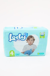 Подгузники Lody Baby Air №4 (7-18 кг), 54 шт.