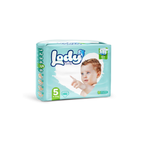 Подгузники Lody Baby Air №5 (11-25 кг), 46 шт.
